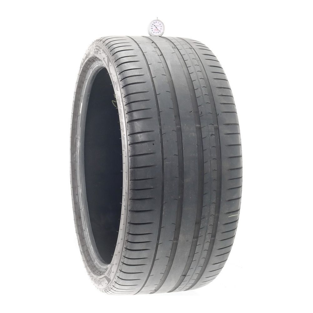 Set of (4) Used 315/30R22 Pirelli P Zero PZ4 1 107Y - 5/32 - Image 1