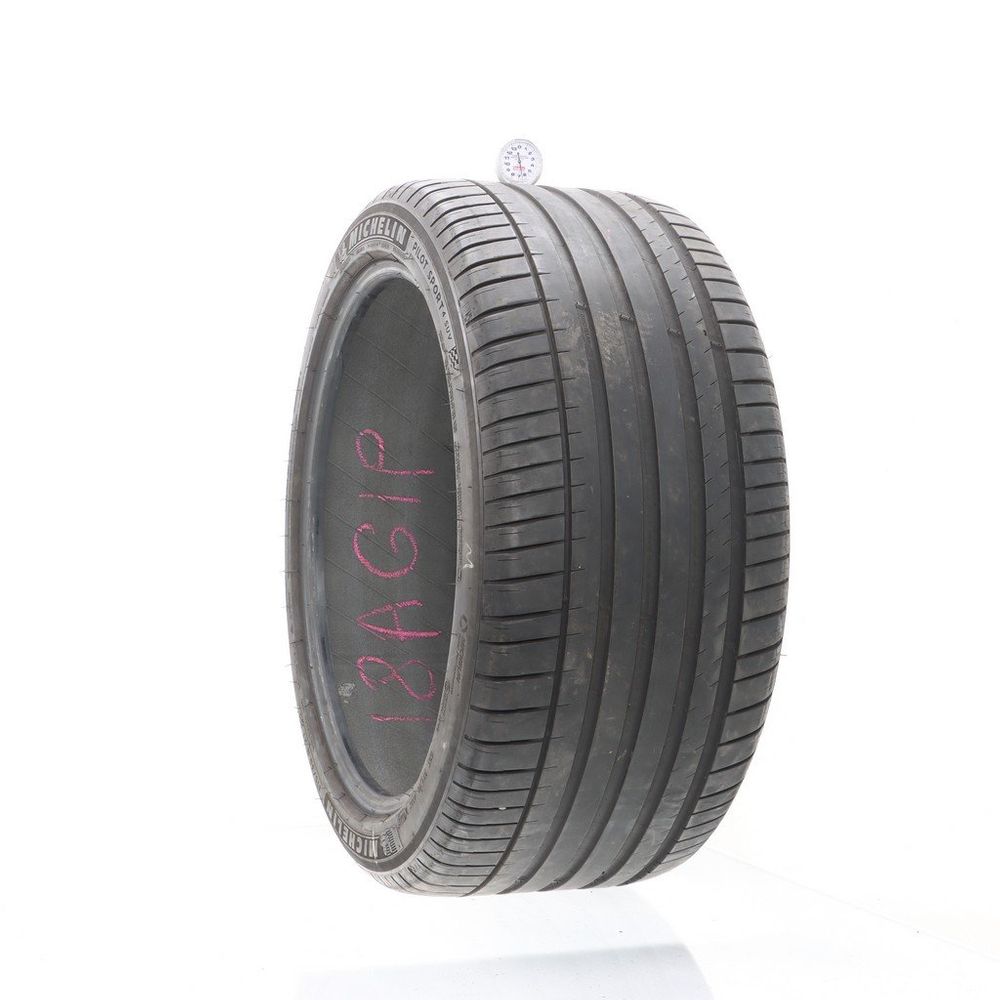 Set of (2) Used 315/35R21 Michelin Pilot Sport 4 SUV 111Y - 6.5-8/32 - Image 1