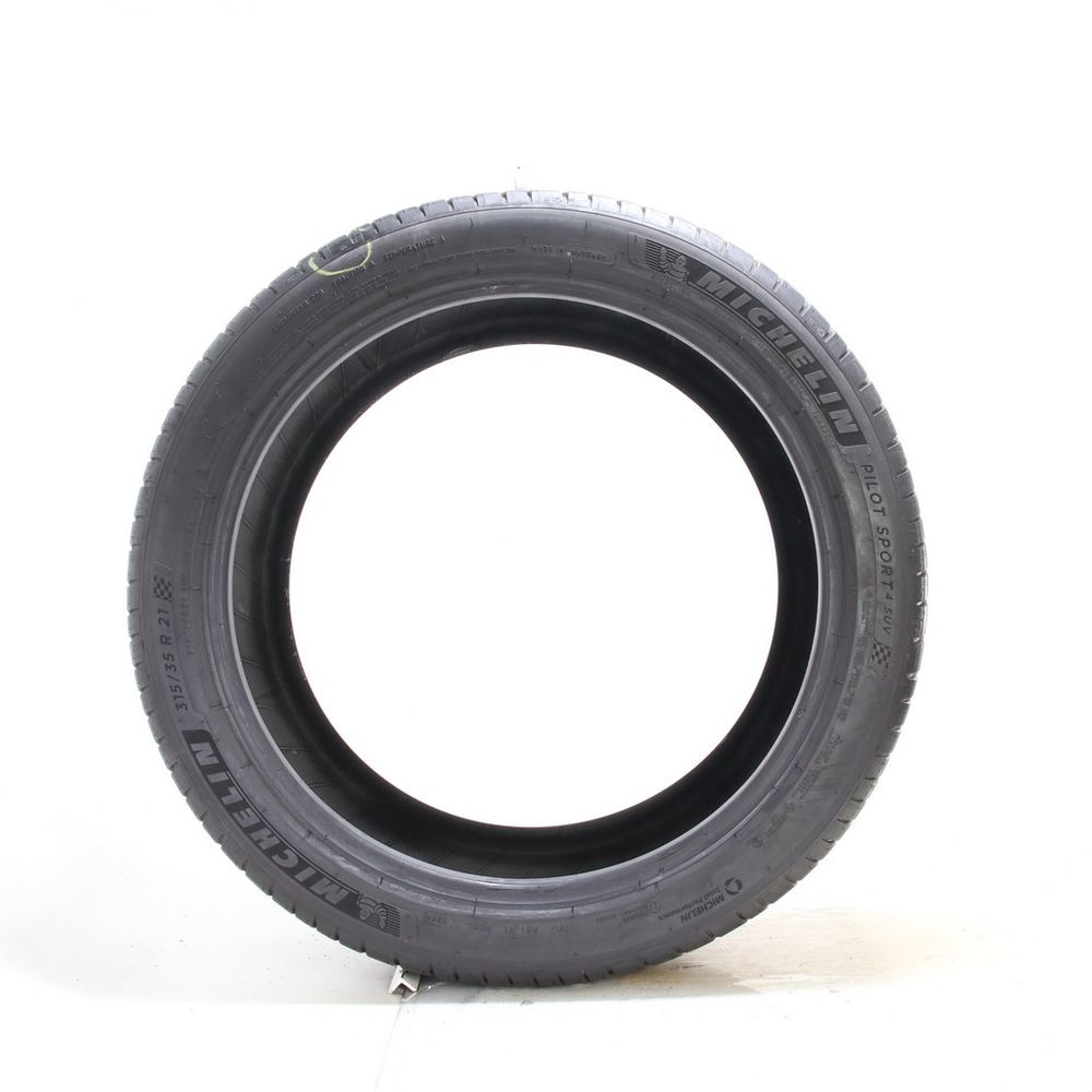Set of (2) Used 315/35R21 Michelin Pilot Sport 4 SUV 111Y - 6.5-8/32 - Image 6