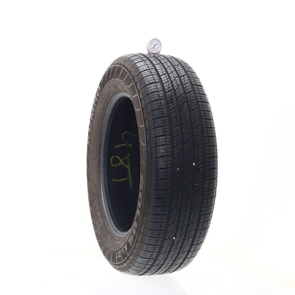 Set of (4) Used 225/65R17 Kumho Eco Solus KL21 102H - 8.5-9/32 - Image 1