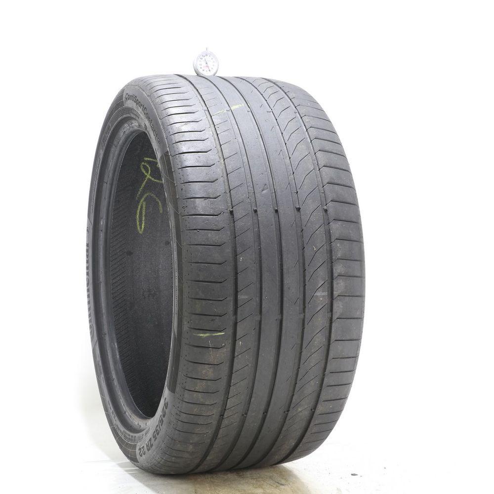 Set of (2) Used 325/35ZR22 Continental ContiSportContact 5P MO 110Y - 5-6/32 - Image 4