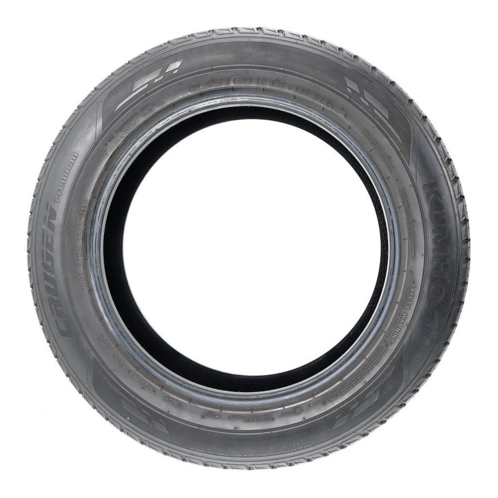Set of (4) Used 235/60R18 Kumho Crugen Premium 103H - 6.5-7/32 - Image 6