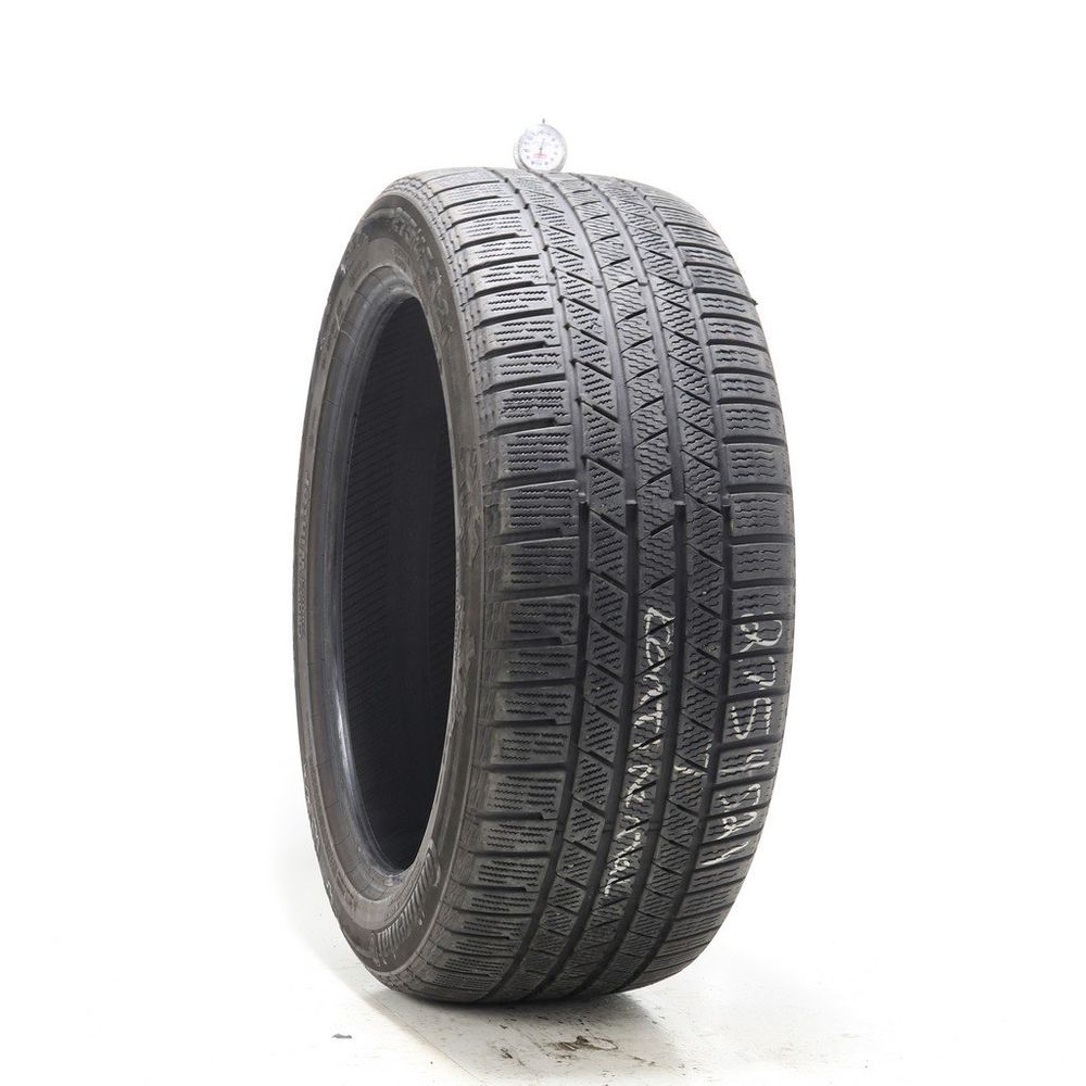 Set of (2) Used 275/45R21 Continental CrossContact Winter 110V - 7.5-8/32 - Image 1