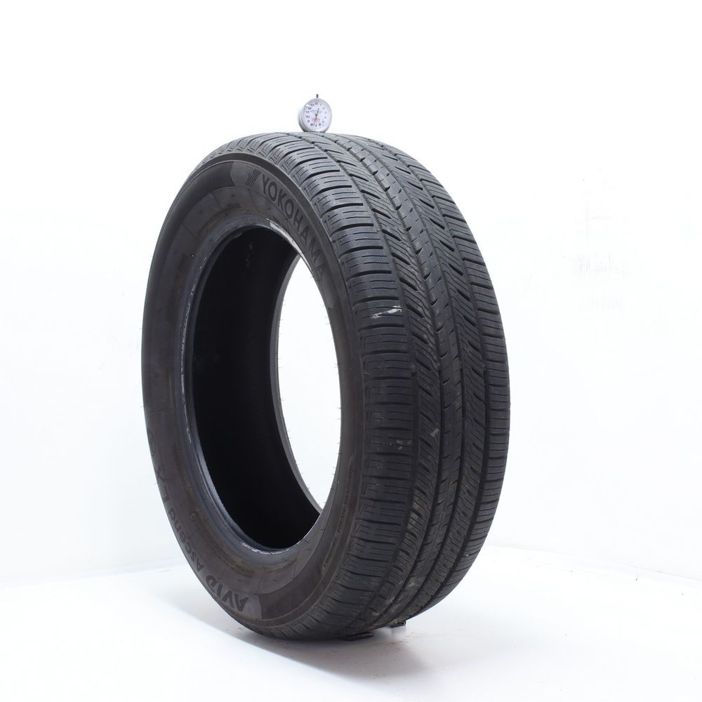 Set of (4) Used 225/60R18 Yokohama Avid Ascend LX 100H - 7.5-8/32 - Image 1