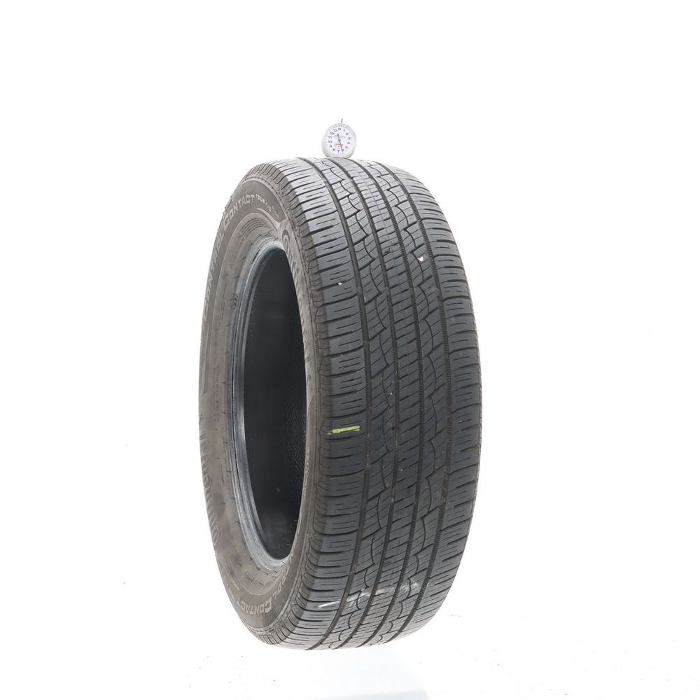 Set of (4) Used 225/60R17 Continental ControlContact Tour A/S Plus 99H - 6-6.5/32 - Image 1