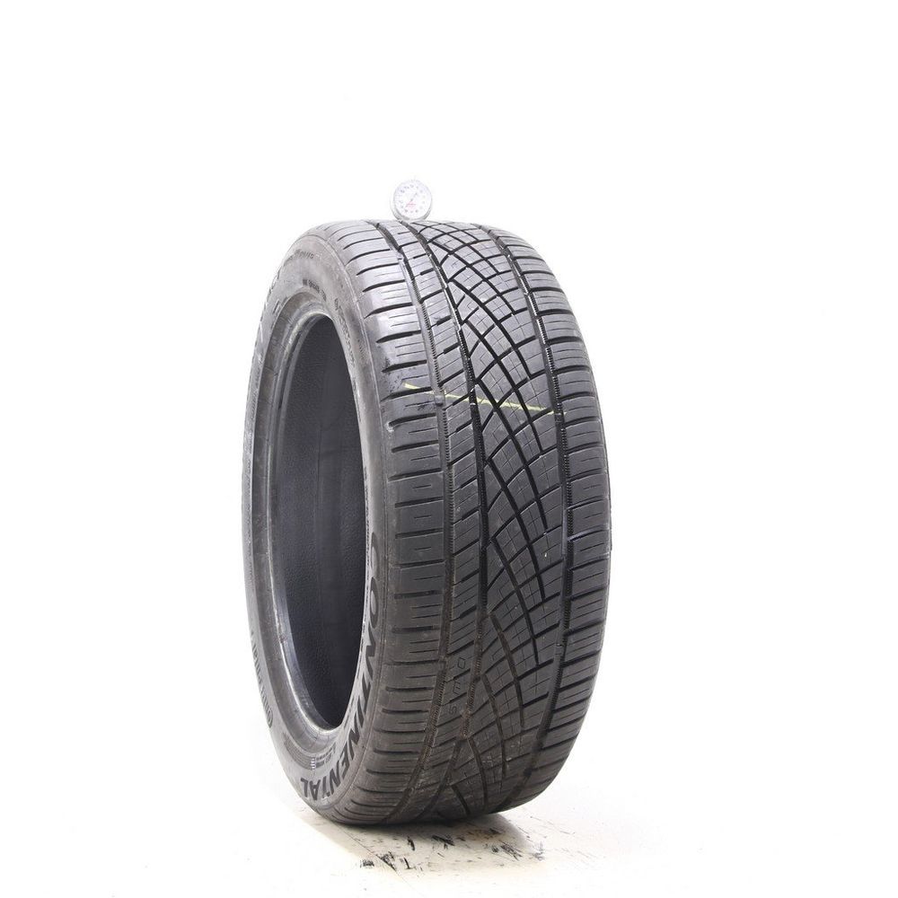 Set of (2) Used 255/45ZR19 Continental ExtremeContact DWS06 Plus 104W - 8.5-10/32 - Image 1