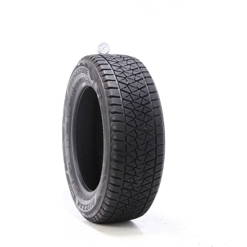 Set of (4) Used 225/60R17 Bridgestone Blizzak DM-V2 99S - 9-10.5/32 - Image 1