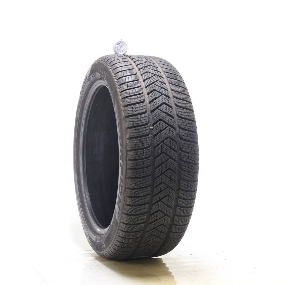Used 255/45R20 Pirelli Scorpion Winter Run Flat 101H - 8.5/32 - Image 1