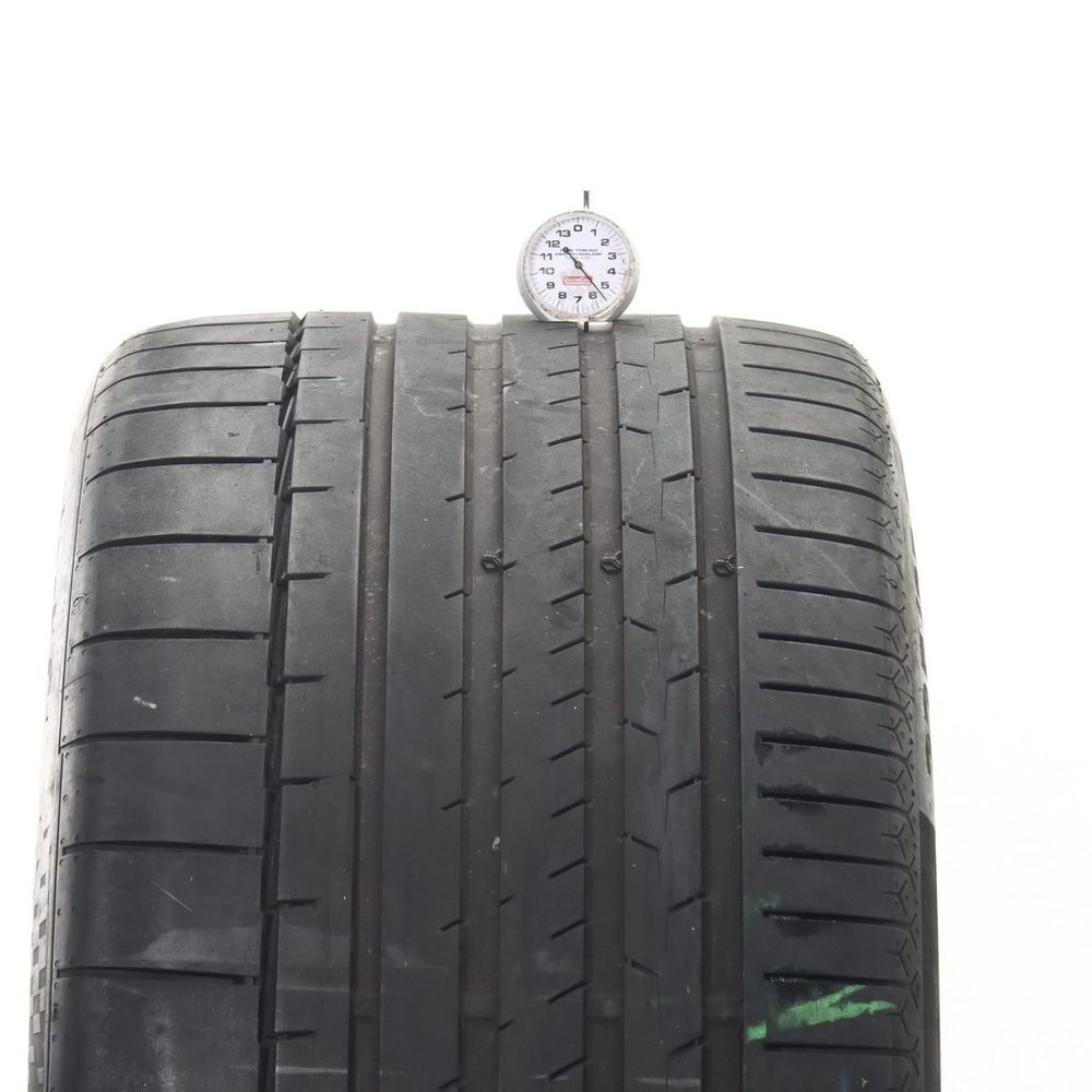 Set of (2) Used 325/35ZR22 Continental SportContact 6 MO1 114Y - 5.5-6.5/32 - Image 2