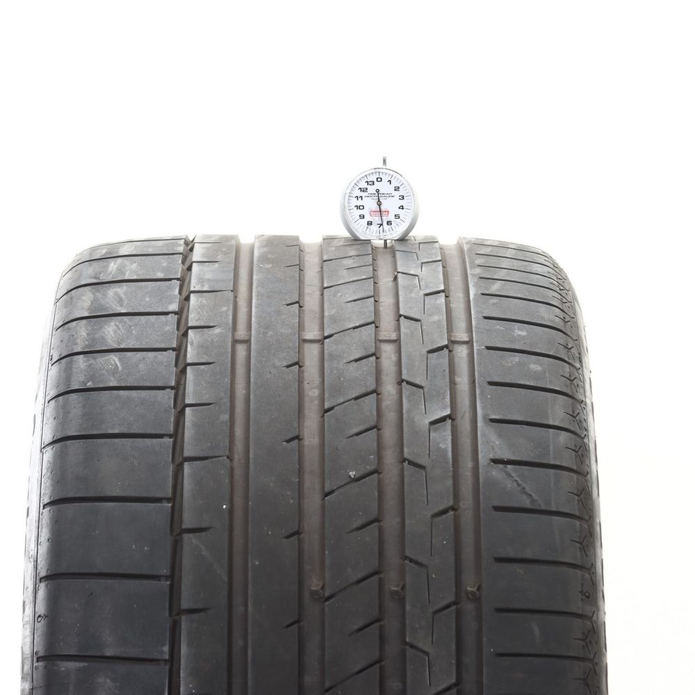 Set of (2) Used 325/35ZR22 Continental SportContact 6 MO1 114Y - 5.5-6.5/32 - Image 5