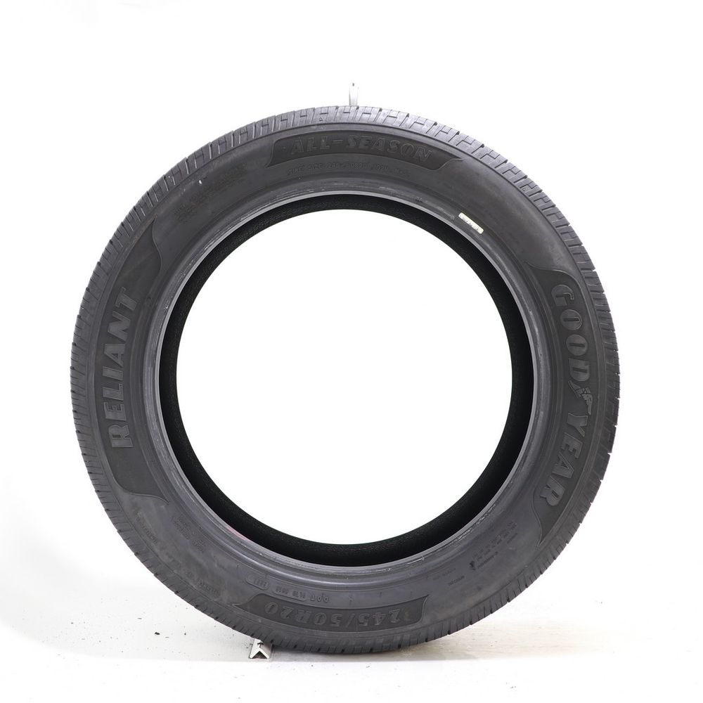 Set of (4) Used 245/50R20 Goodyear Reliant All-season 102V - 6-7.5/32 - Image 9