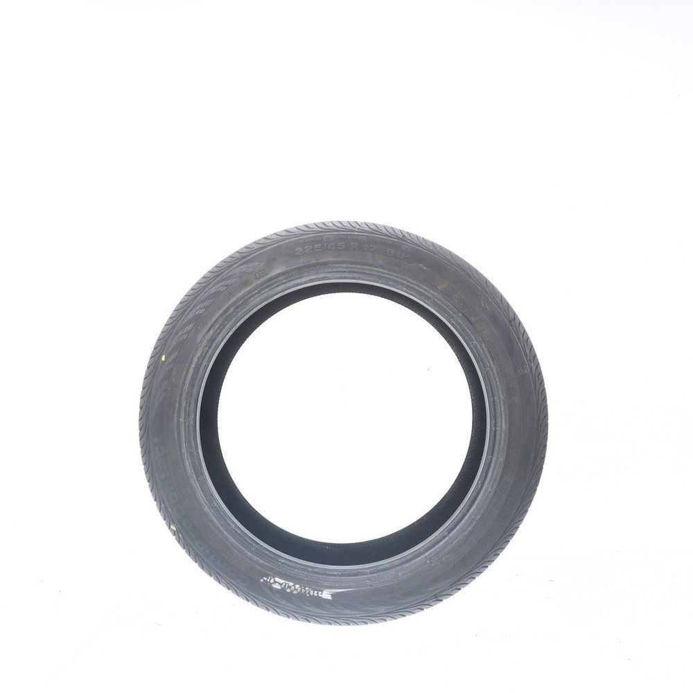 Set of (2) Driven Once 225/45R17 Continental ContiProContact 91H - 9.5/32 - Image 3