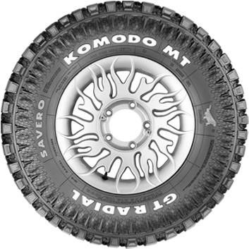 Set of (2) New LT 245/75R16 GT Radial Komodo MT Plus 120Q - Image 2
