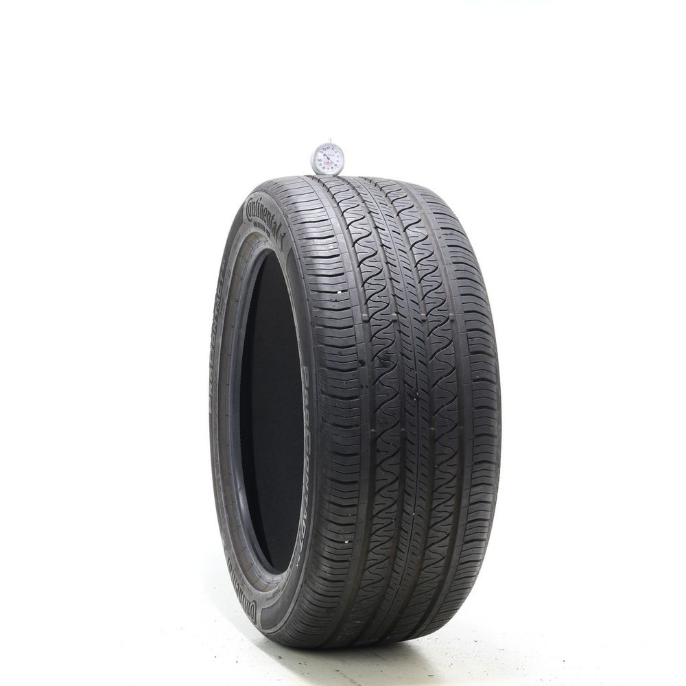 Set of (4) Used 255/45R19 Continental ProContact RX ContiSilent TO 104W - 5-6/32 - Image 1