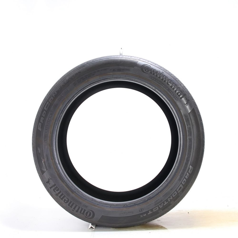 Set of (4) Used 255/45R19 Continental ProContact RX ContiSilent TO 104W - 5-6/32 - Image 6