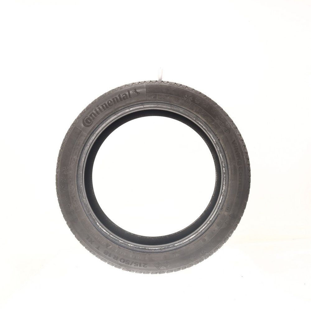 Set of (2) Used 215/50R18 Continental VikingContact 7 96T - 5-6/32 - Image 6