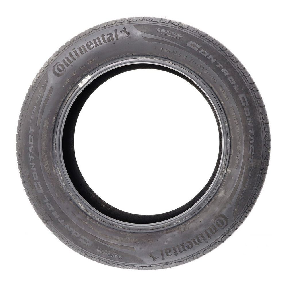Set of (4) Used 225/60R17 Continental ControlContact Tour A/S Plus 99H - 6.5-8/32 - Image 3
