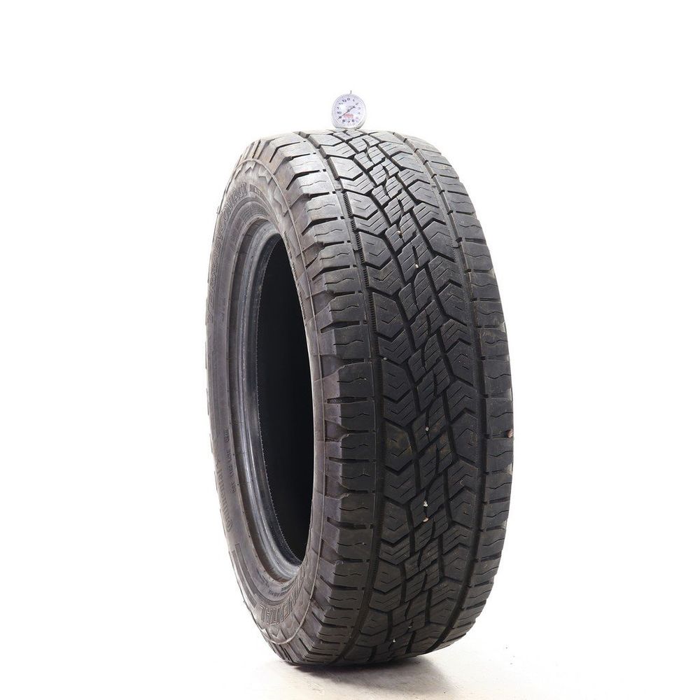 Set of (4) Used 245/60R18 Continental TerrainContact AT 105H - 9-10/32 - Image 1