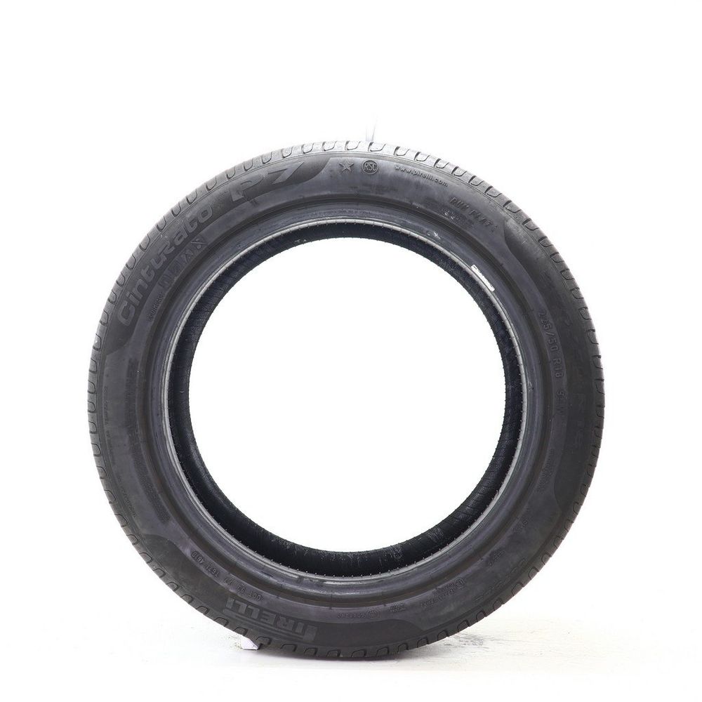 Set of (2) Used 225/50R18 Pirelli Cinturato P7 Run Flat 95W - 6/32 - Image 3