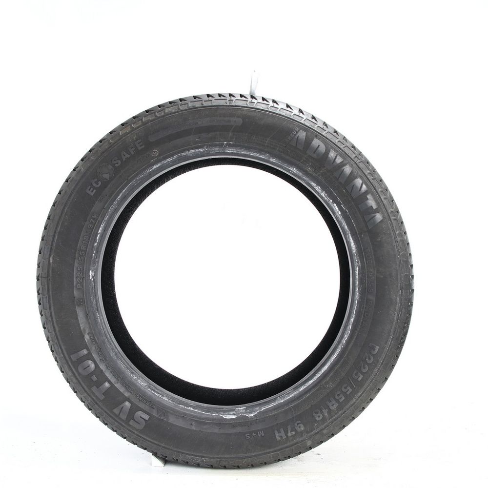 Set of (2) Used 225/55R18 Advanta SV T-01 97H - 10.5/32 - Image 3