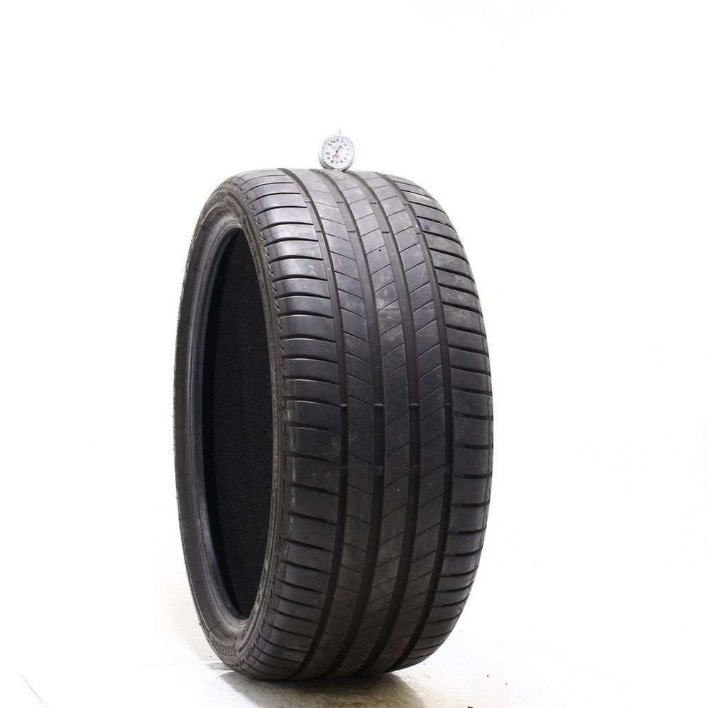 Set of (4) Used 255/35R21 Bridgestone Turanza T005 AO B-Silent 98Y - 8-8.5/32 - Image 1