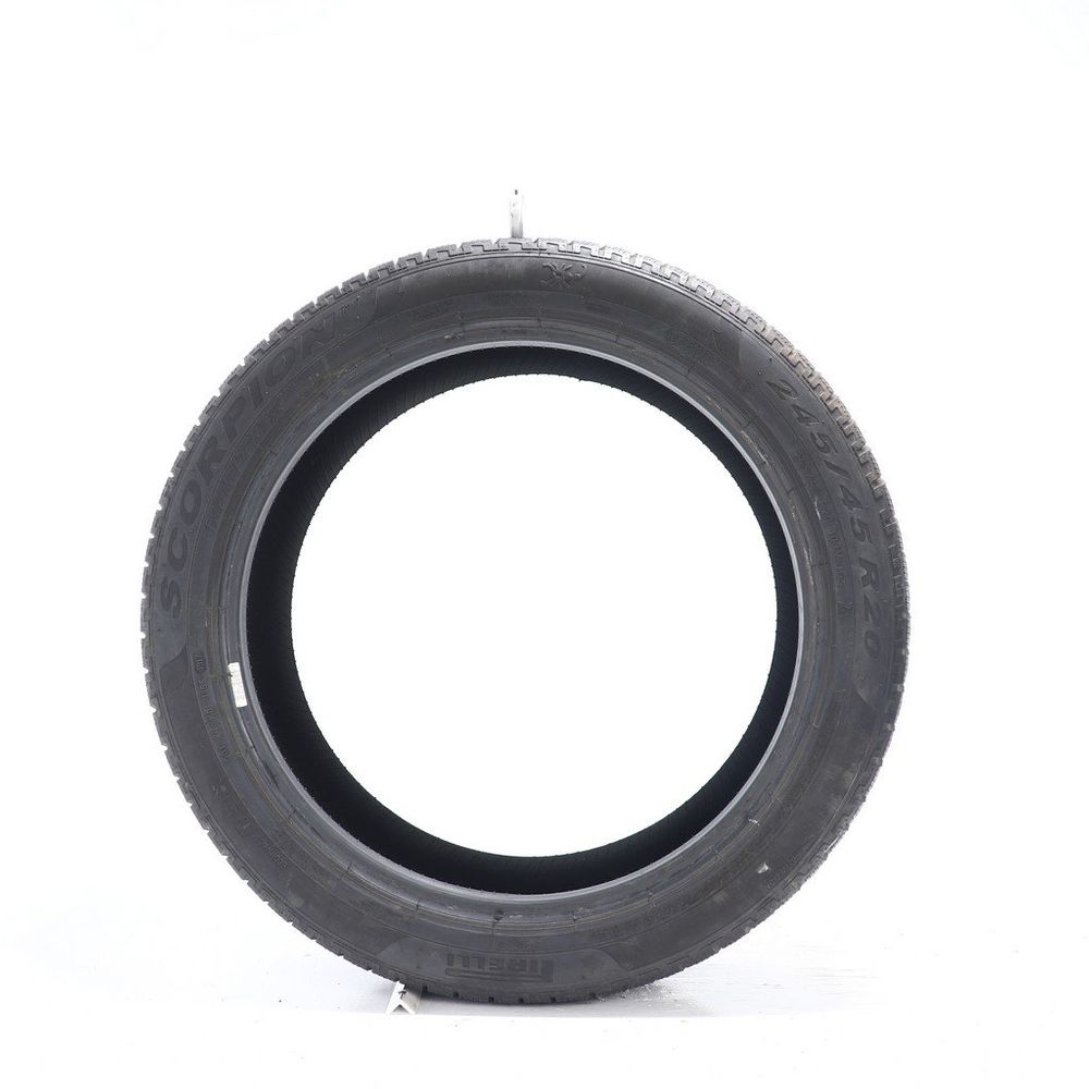 Set of (2) Used 245/45R20 Pirelli Scorpion Winter 103V - 5-6/32 - Image 6