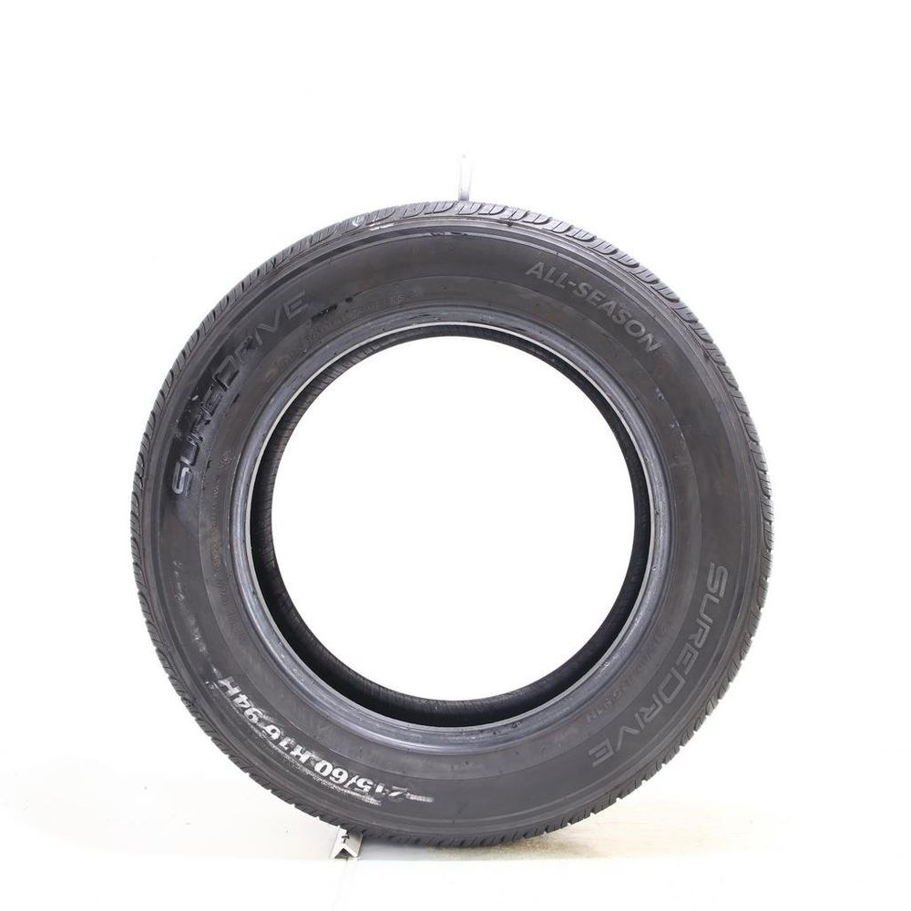 Set of (2) Used 215/60R16 SureDrive All-season 94H - 8.5-9/32 - Image 3