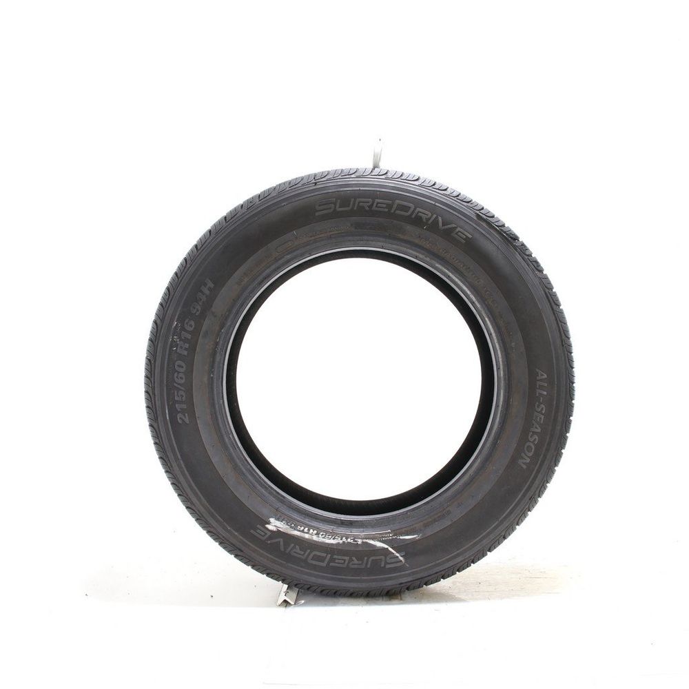 Set of (2) Used 215/60R16 SureDrive All-season 94H - 8.5-9/32 - Image 6