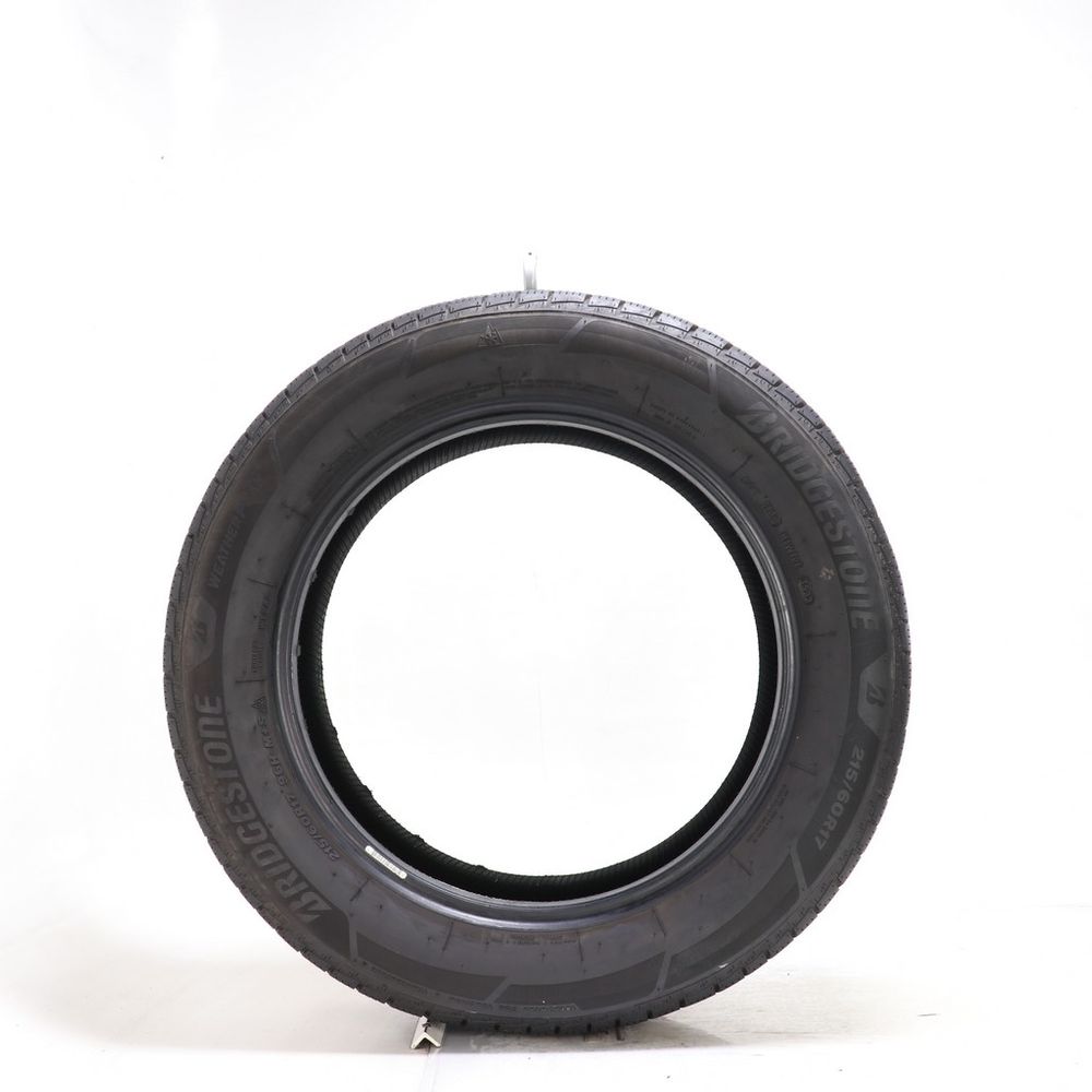 Set of (2) Used 215/60R17 Bridgestone WeatherPeak 96H - 8-8.5/32 - Image 6