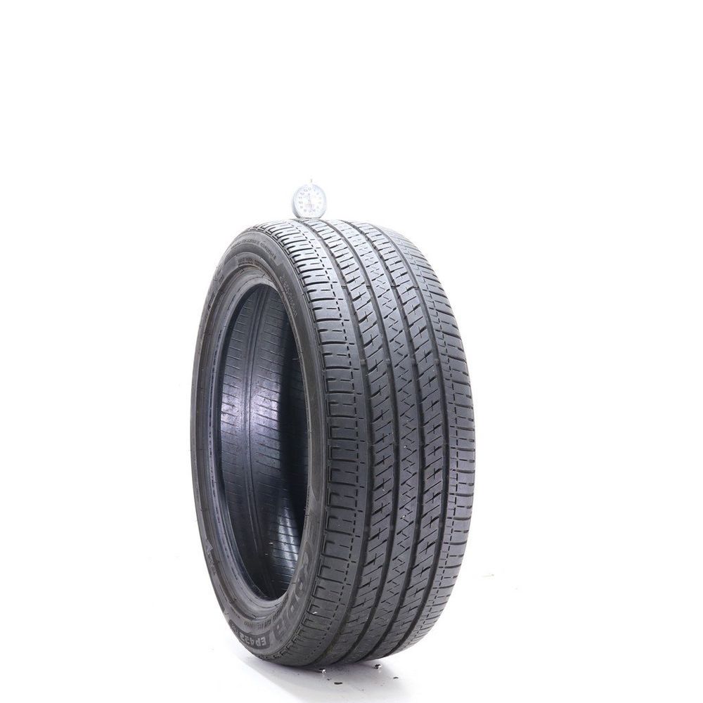 Set of (2) Used 215/45R17 Bridgestone Ecopia EP422 Plus 87V - 6.5-7/32 - Image 1