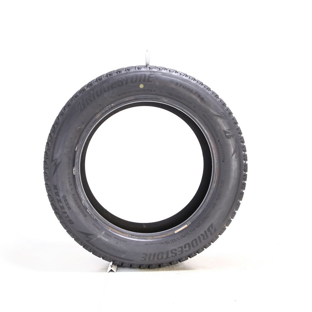 Set of (2) Used 215/55R16 Bridgestone Blizzak WS90 Studless 97H - 7-8/32 - Image 3