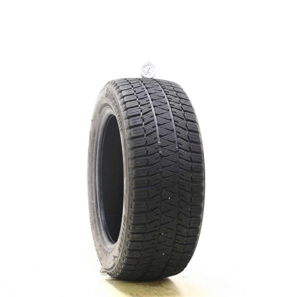 Set of (2) Used 215/55R16 Bridgestone Blizzak WS90 Studless 97H - 7-8/32 - Image 4