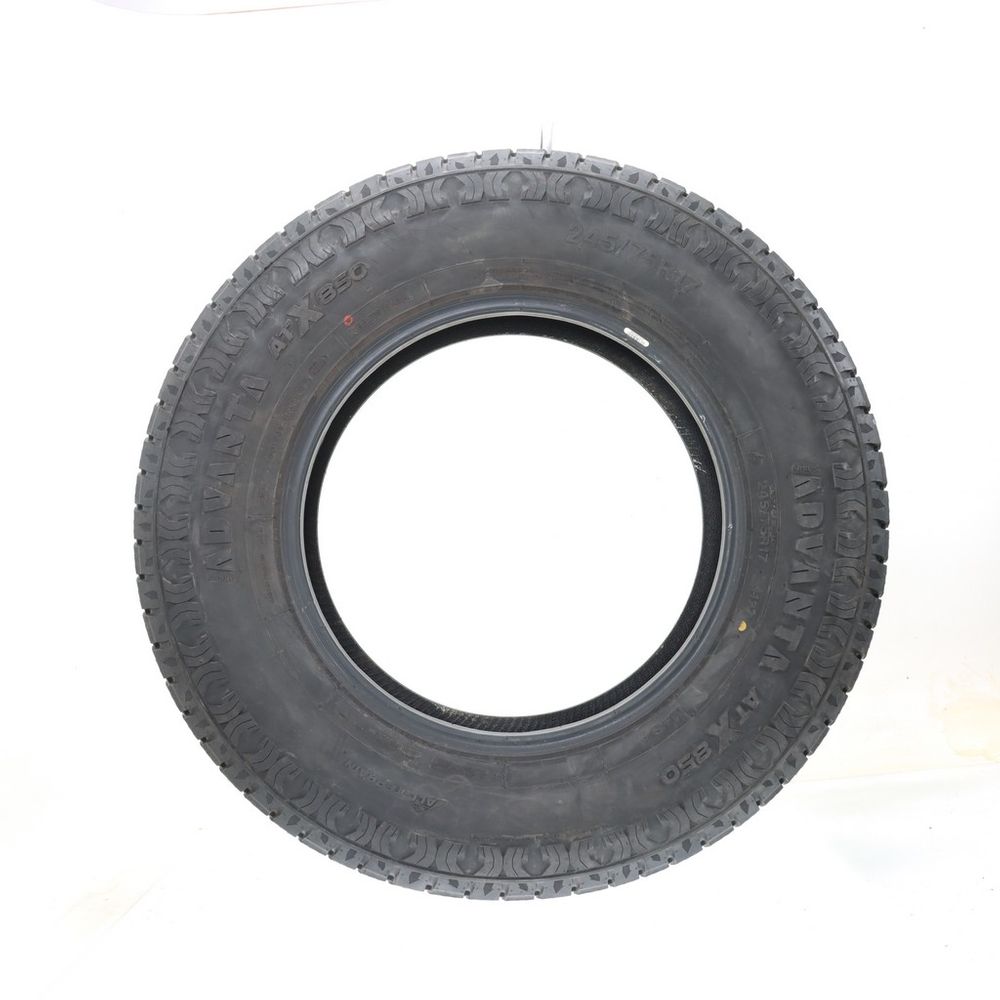 Set of (2) Used 245/75R17 Advanta ATX-850 112T - 11/32 - Image 3