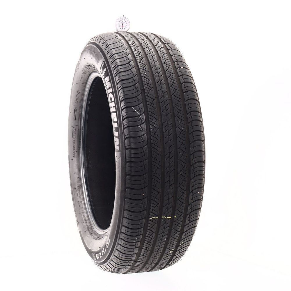 Set of (2) Used 255/60R20 Michelin Latitude Tour HP LR 113V - 7/32 - Image 1