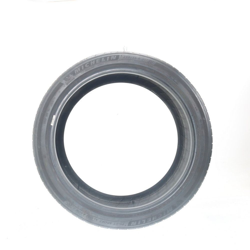 Set of (4) Used 295/35R21 Michelin Pilot Sport All Season 4 NEO 103V - 7-8/32 - Image 3
