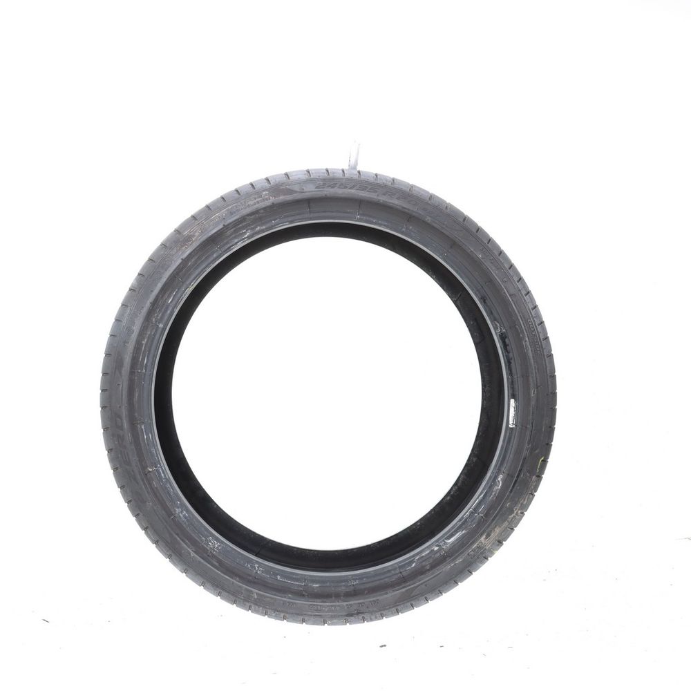 Set of (2) Used 245/35R20 Pirelli P Zero PZ4 MOE Run Flat 95Y - 7.5-8/32 - Image 6