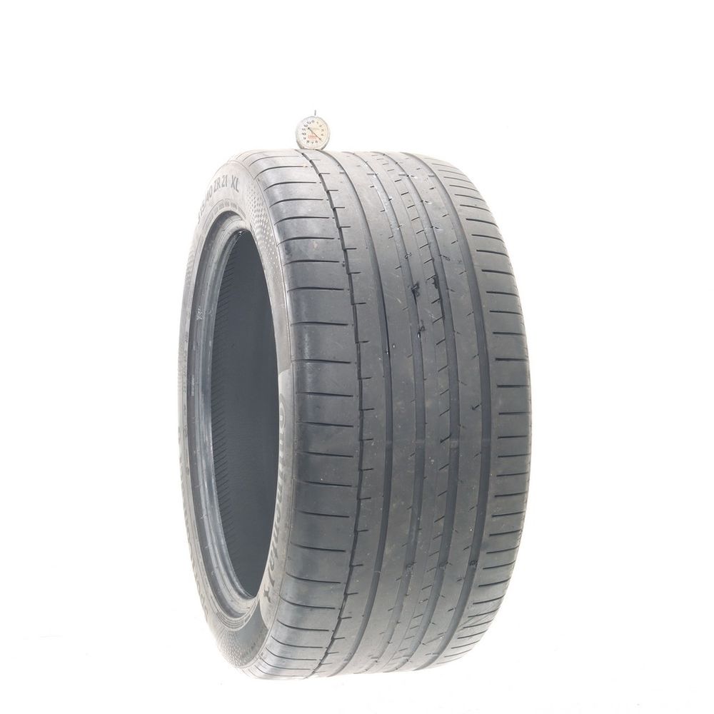 Set of (2) Used 315/40ZR21 Continental SportContact 6 MO1 115Y - 5-5.5/32 - Image 1