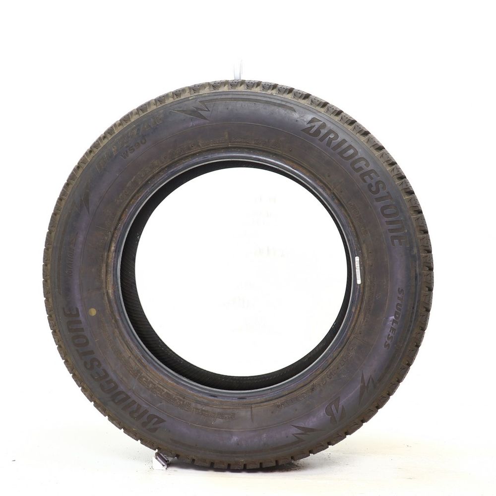 Set of (2) Used 205/65R15 Bridgestone Blizzak WS90 Studless 94T - 10.5-11/32 - Image 3