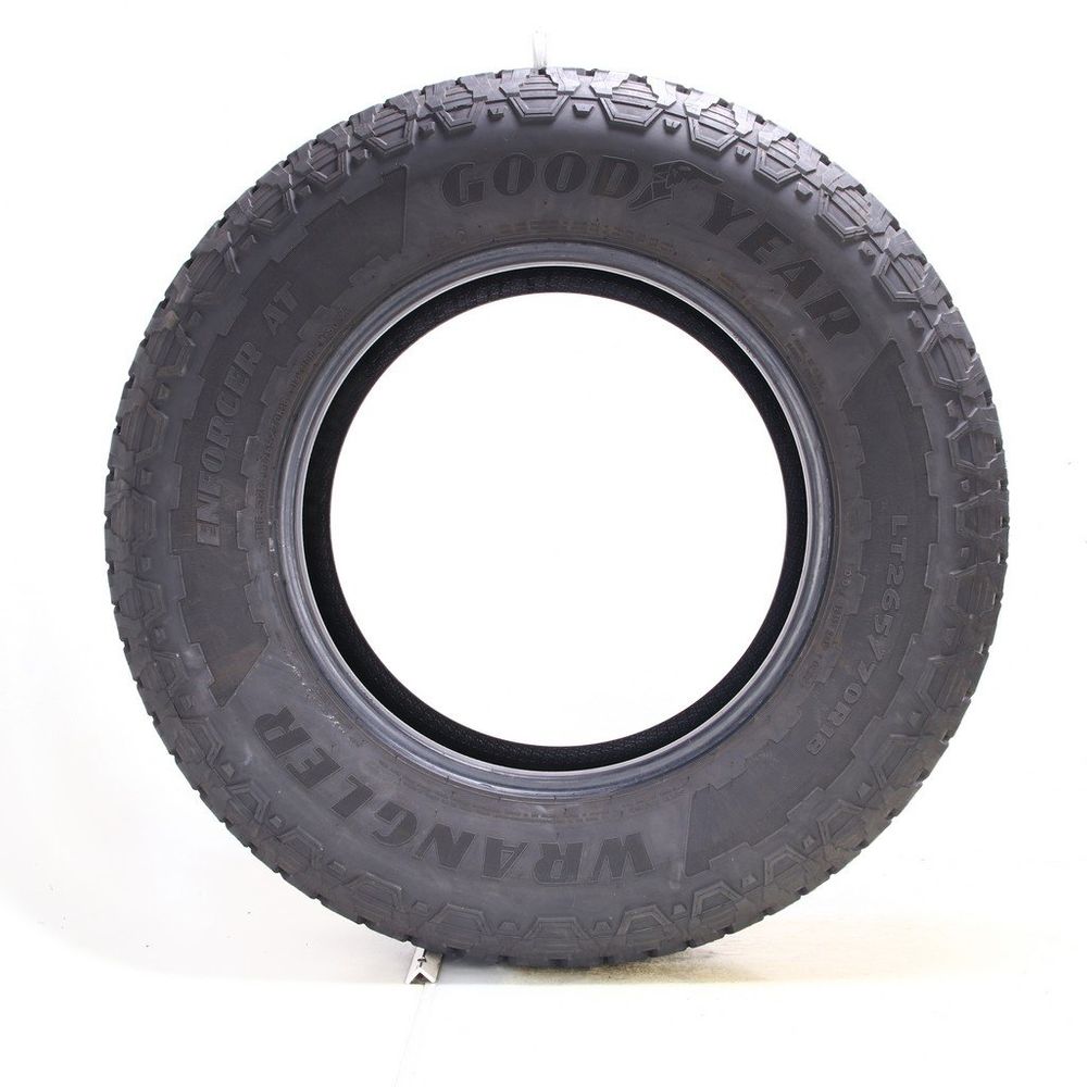 Set of (2) Used LT 265/70R18 Goodyear Wrangler Enforcer AT 113/110H C - 9.5-10/32 - Image 6