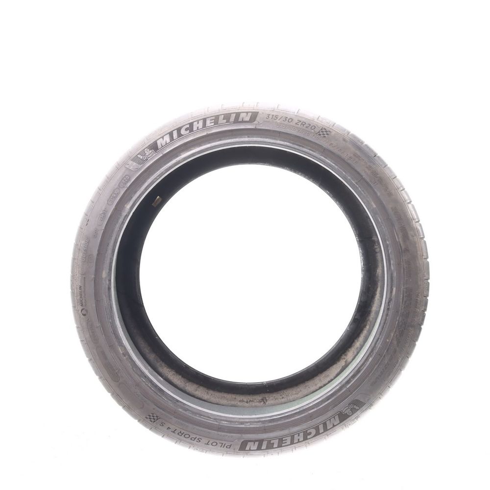 Set of (2) Used 315/30ZR20 Michelin Pilot Sport 4 S  Acoustic 104Y - 5.5-6/32 - Image 6