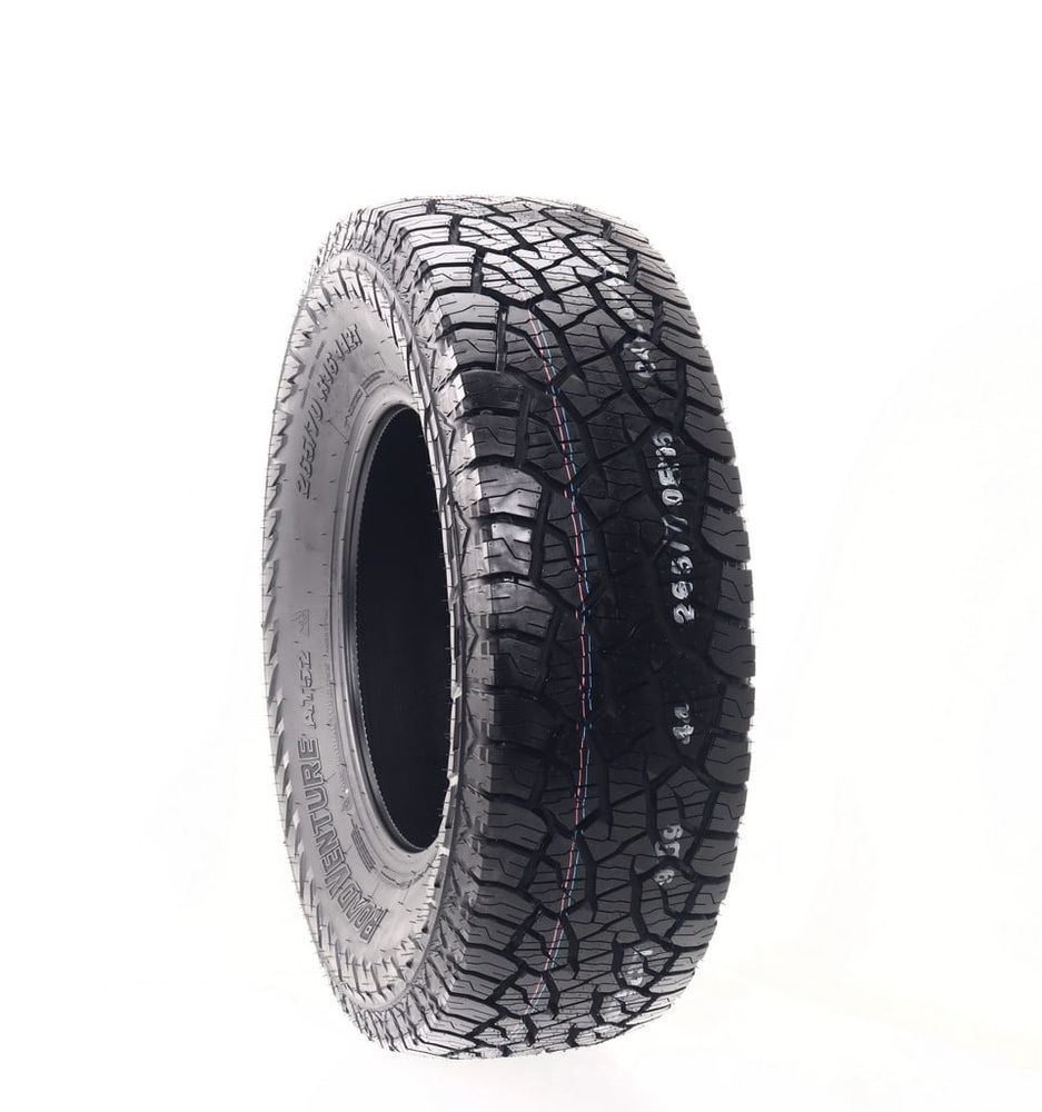 Set of (2) New 265/70R16 Kumho Road Venture AT52 112T - Image 1