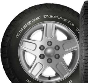 New 265/70R17 BFGoodrich Rugged Terrain T/A 115H - Image 2