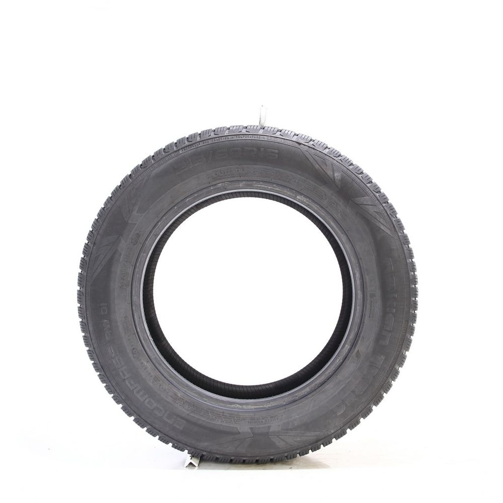 Set of (2) Used 215/60R16 Nokian Encompass AW01 95V - 8.5-10/32 - Image 3