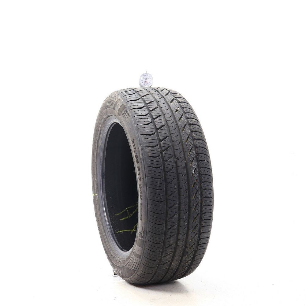 Set of (2) Used 215/55R17 Kumho Ecsta 4X II 94V - 7.5-8.5/32 - Image 1