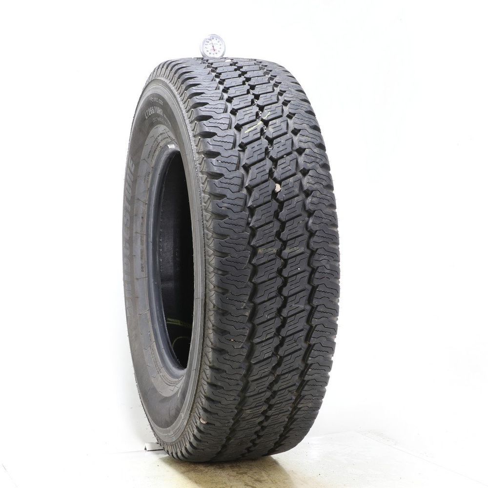 Set of (2) Used LT 265/70R17 Bridgestone Duravis M700 121/118Q E - 13/32 - Image 1