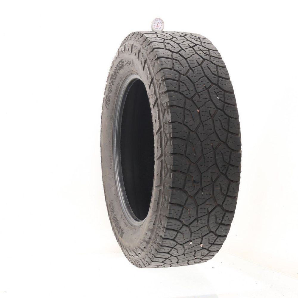 Set of (2) Used LT 275/65R20 Kumho Road Venture AT52 126/123S E - 7.5-9/32 - Image 1