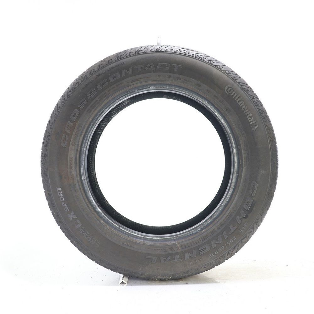 Set of (2) Used 255/60R18 Continental CrossContact LX Sport 112V - 8.5-9/32 - Image 3