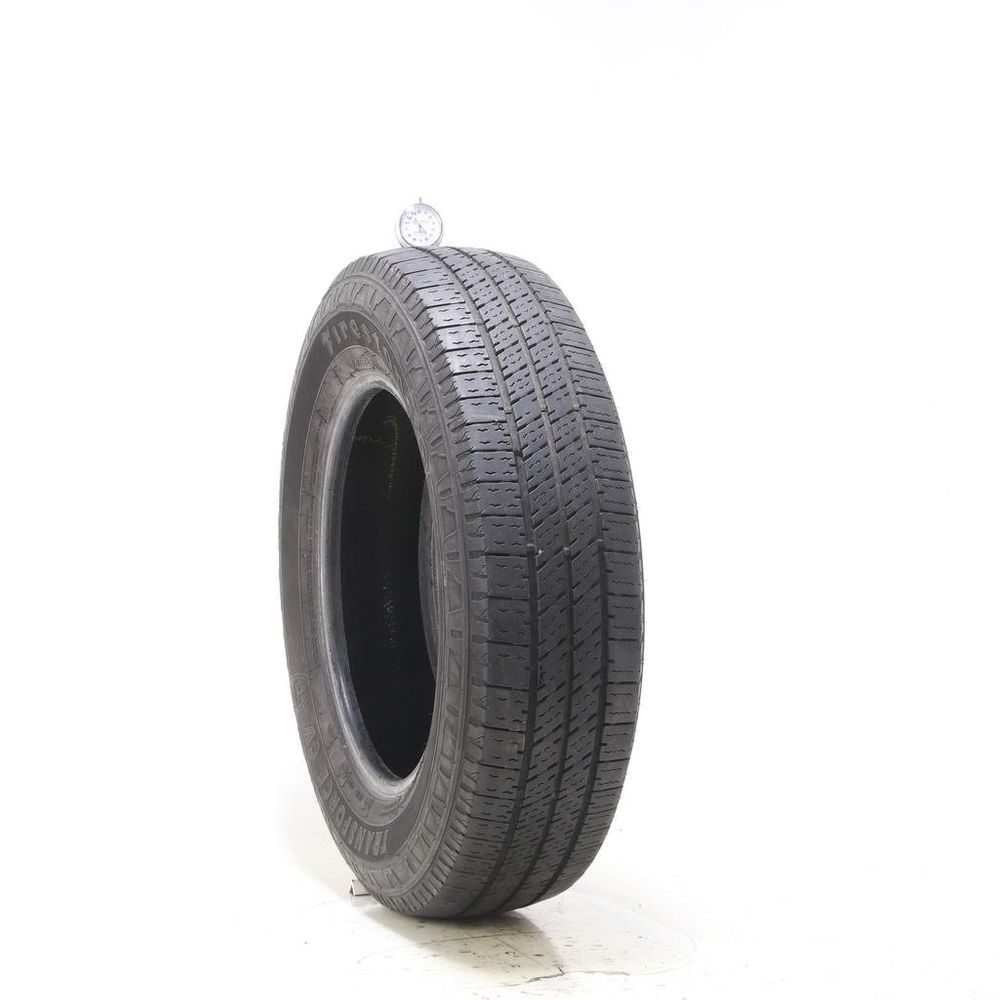 Set of (2) Used 195/75R16C Firestone Transforce CV 107/105R - 5.5-6/32 - Image 1
