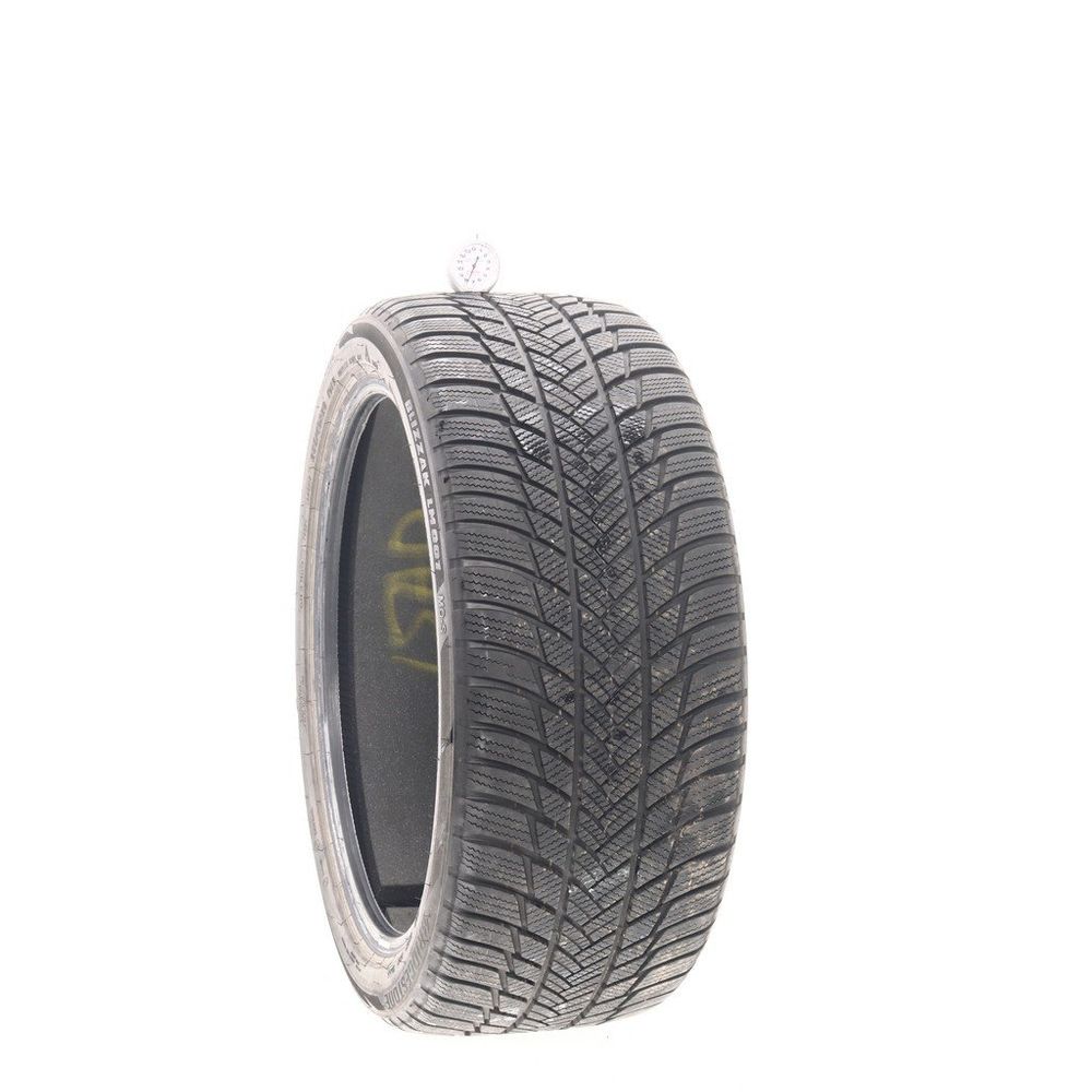 Set of (2) Used 255/40R20 Bridgestone Blizzak LM-001 MO-S B-Silent 101V - 7.5-8.5/32 - Image 1