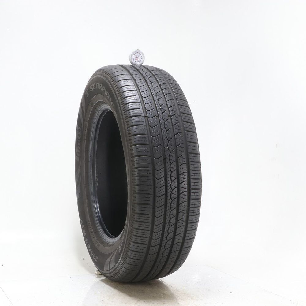 Set of (2) Used 235/65R17 Pirelli Scorpion AS Plus 3 104H - 10/32 - Image 1